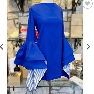 LEAL DACCARETT Ruffle Bow Dress